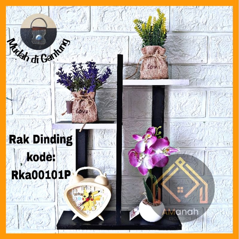 [COD] RAK DINDING RKA00101 RAK SINGLE MINIMALIS MODEL 001 MINI - RAK GANTUNG MINIMALIS SERBAGUNA