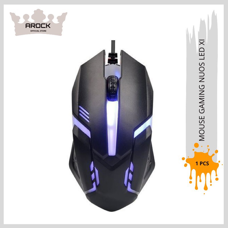 MOUSE GAMING LED RGB NOUS