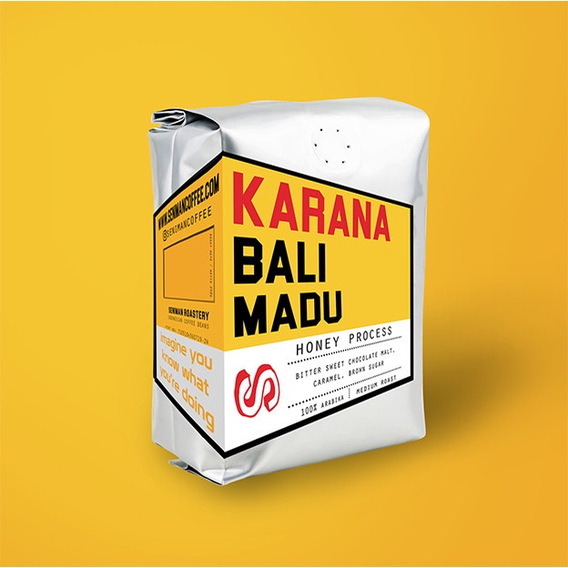 

(BISA COD) Seniman Coffee Beans / Biji Kopi Bali Karana Madu - WHOLEBEAN