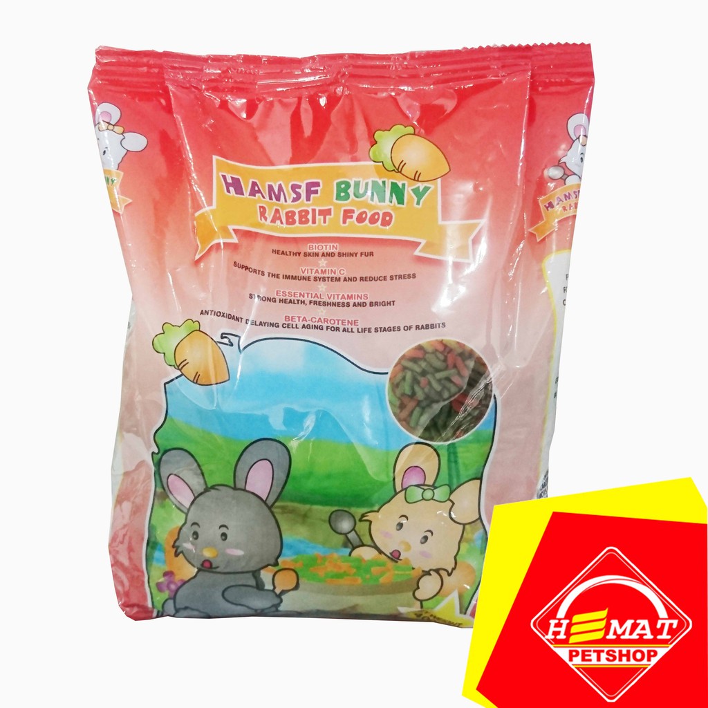 Hams Bunny 400 Gram / Rabbit Food Hams Bunny 400 gram / makanan kelinci 400 gram