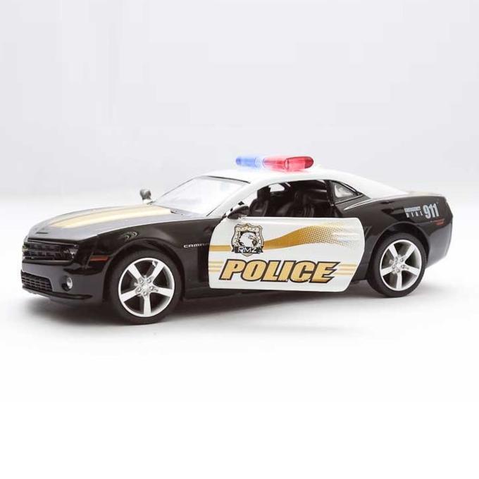 RMZ City Diecast Chevrolet Camaro Police Car 5 Inch Freewheel 5495589