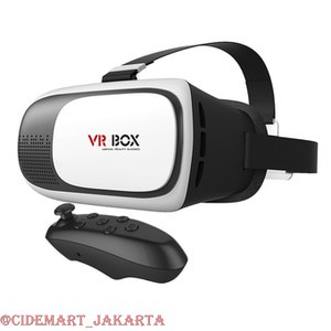 [ORIGINAL] PAKET VIRTUAL REALITY FOR SMARTPHONE + REMOTE BLUETOOTH / VR BOX 2.0 FREE REMOTE