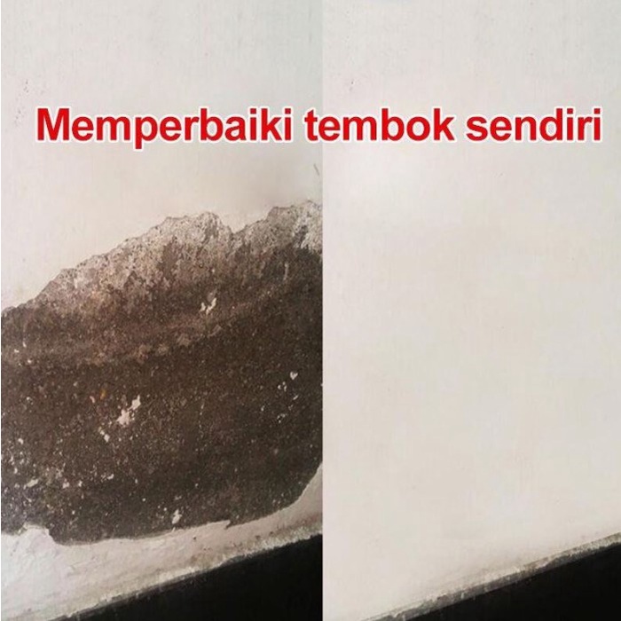 Dempul Tembok Retak Rusak Pecah Cream Krim Pasta Anti Air Praktis Gypsum Top