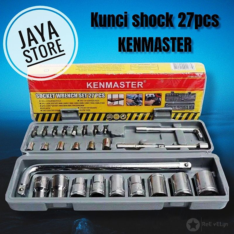 KUNCI SHOCK 27 PCS KENMASTER