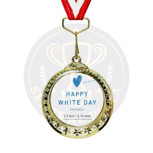 

Kado Hari Putih or White Day Medal