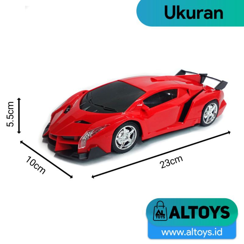 Mobil Remote Control RC Lamborghini Aventador BATERAI CAS