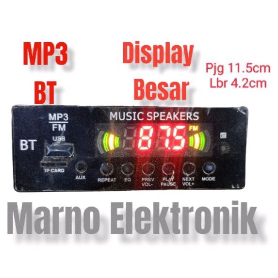 MP3 BT PLAYER KIT MODUL MP3 BLUETOOTH BLUTUT KWALITAS BAIK