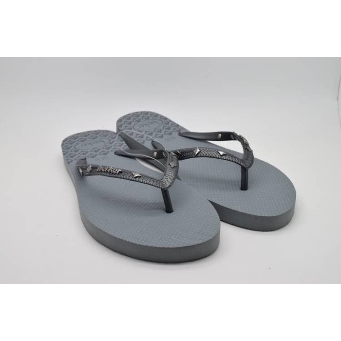 SANDAL JEPIT WANITA / BERKER / GLAM LADIES GREY