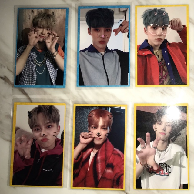 OFFICIAL ATEEZ BROADCAST PHOTOCARD WAVE & WONDERLAND ERA