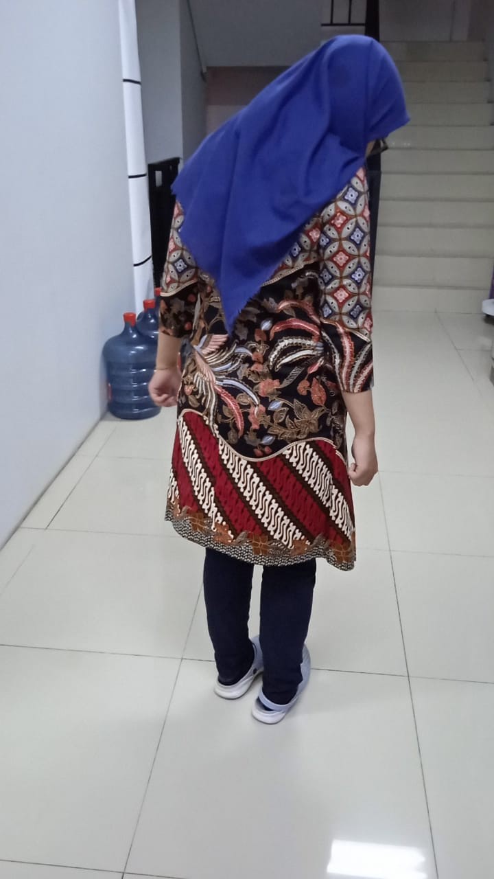 Batik Couple / Atasan Batik Wanita / Seragam Batik Kantor / Atasan Batik Jumbo - Masie / Gaston