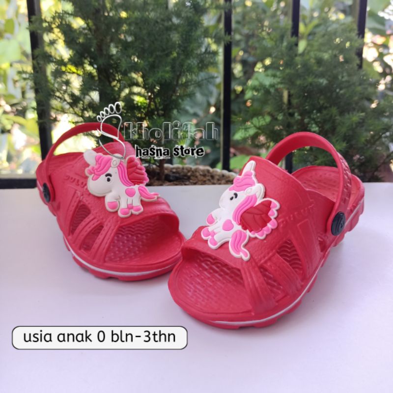 SANDAL ANAK PEREMPUAN 0-3THN KUDA PONI DULUX 271e-2 (1b)