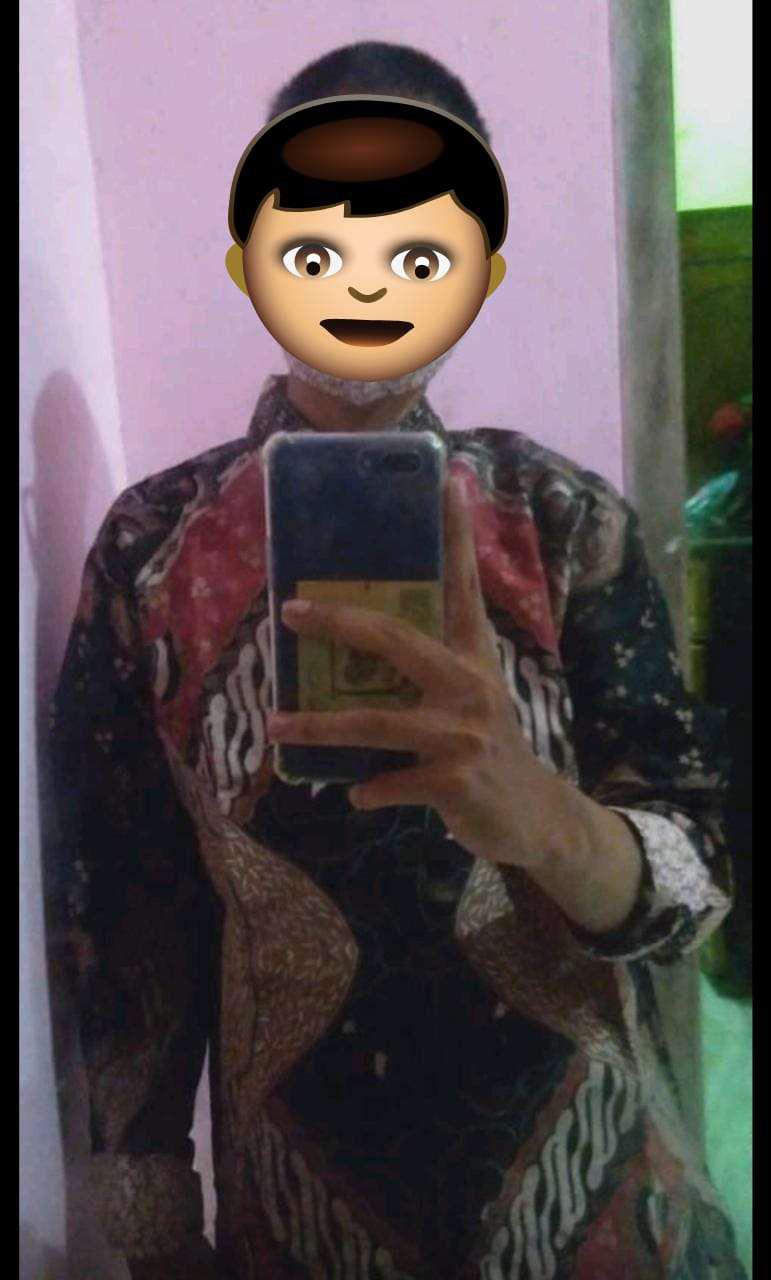 Batik Cowok Lengan Panjang Slimfit Terkini Batik Pria Lengan Panjang Produksi Batik Aluna Gba 008