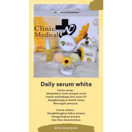 DAILY SERUM WHITE / SKINCARE / NOVA-BEAUTYSKIN