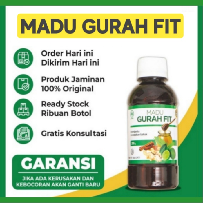 

Madu Gurah Fit Herbal Batuk Radang Tenggorokan Sinusitis Flu Pilek Gurahfit Madu Batuk