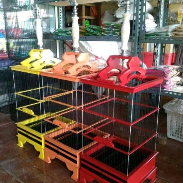 Sangkar Pleci Replika Pcmi Warna