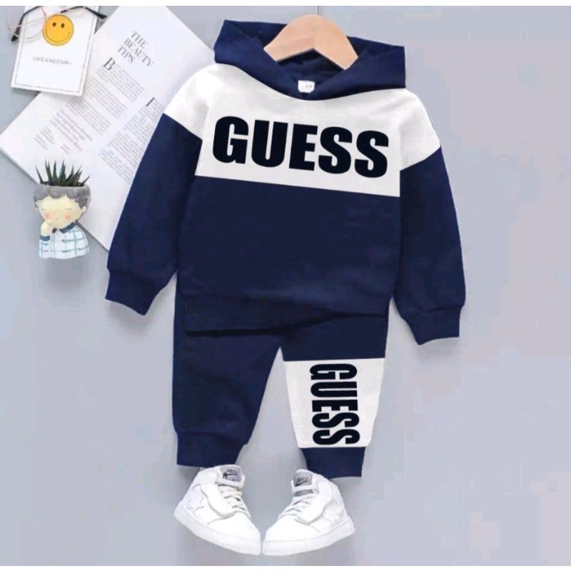 PROMO-SETELAN SWEATER HOODIE ANAK LAKI-LAKI DAN ANAK PEREMPUAN UMUR 1-5 TAHUN SETELAN BAJU MUSIM DINGIN TERBARU 2022