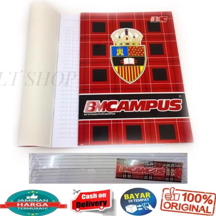 

IAI 1 PACK ISI 10 PCS BUKU TULIS BM CAMPUS 36 LEMBAR UKURAN BOXY➦® (Kirim Langsung)Bayar di tempat ➦