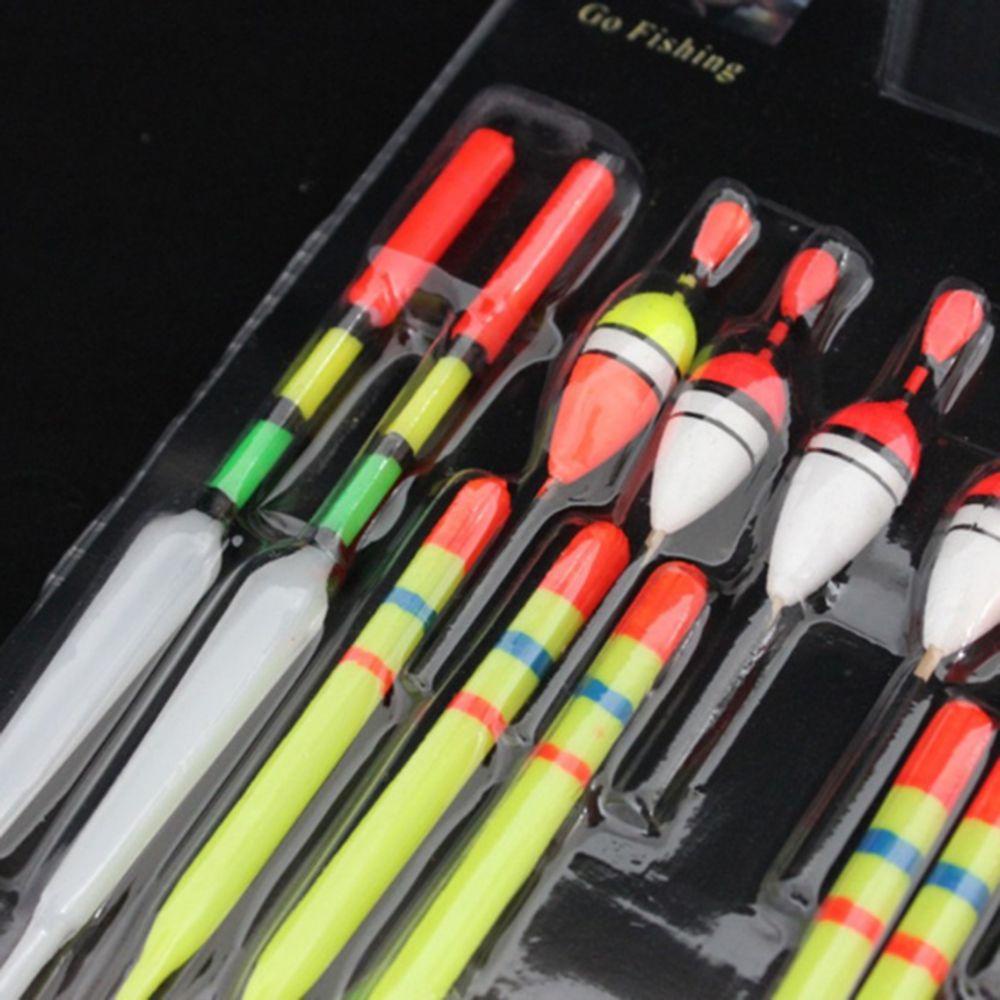 Top 15Pcs Slip Pelampung Pancing Ikan Kecil Baru Tahan Lama Drift Tube