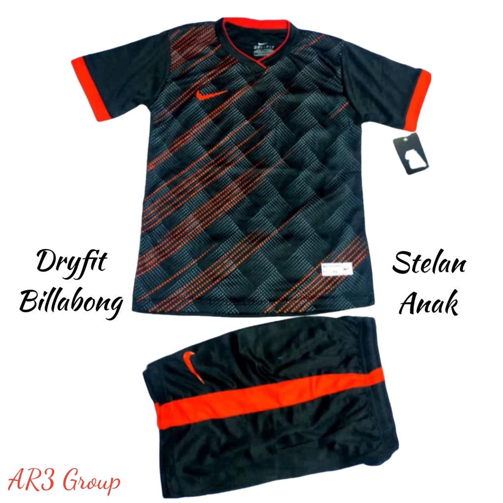 Baju stelan anak kaos olahraga kaos bola kaos footsal kaos seragam team usia SD SMP