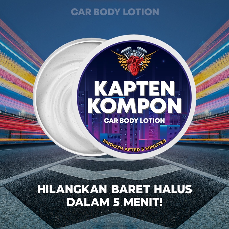 Penghilang Baret Lecet Gores Noda Jamur Body Kendaraan Motor Mobil / Scratch Remover Compound