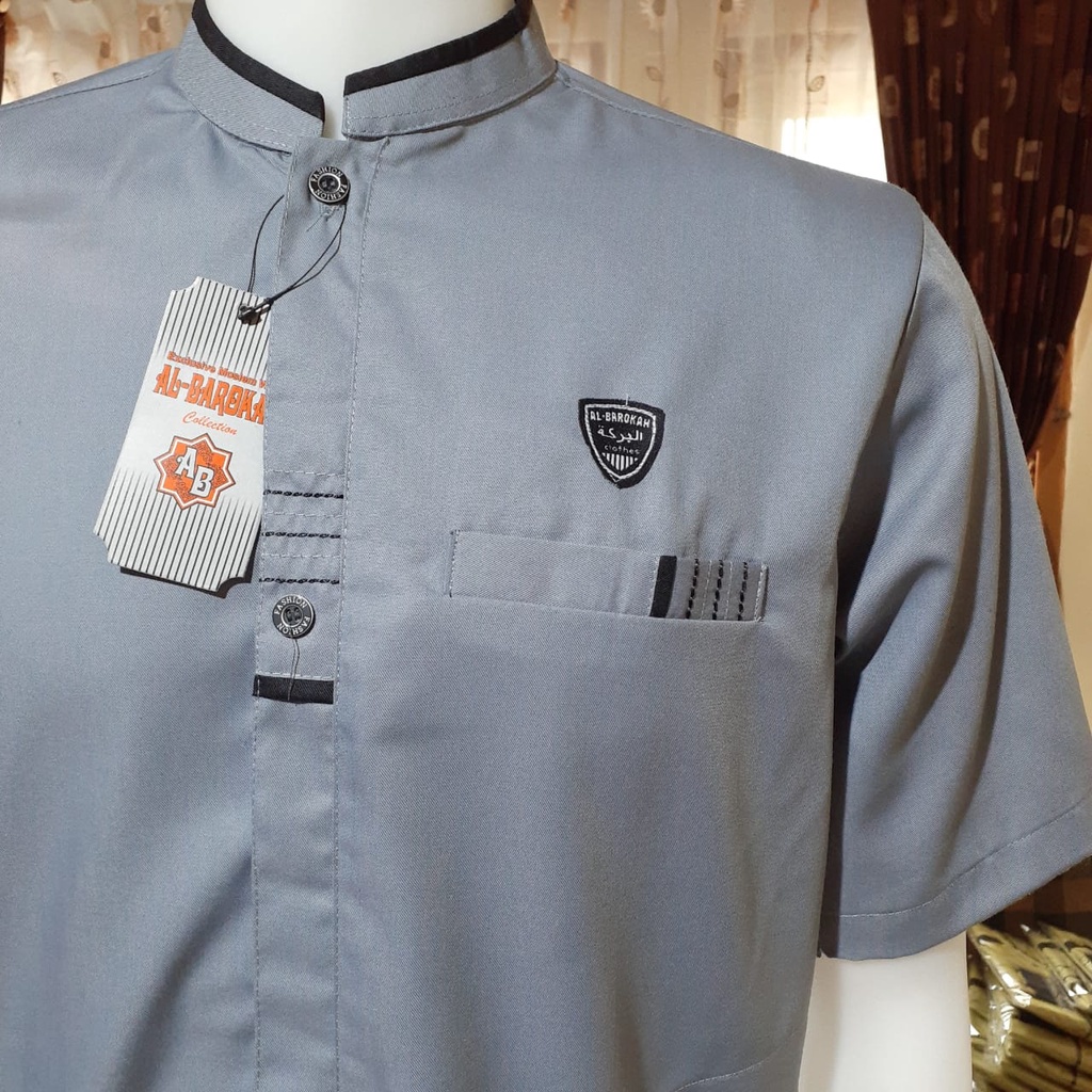 Baju Koko Tanggan Pendek Bordil Series ALDERAN Original Bisa COD