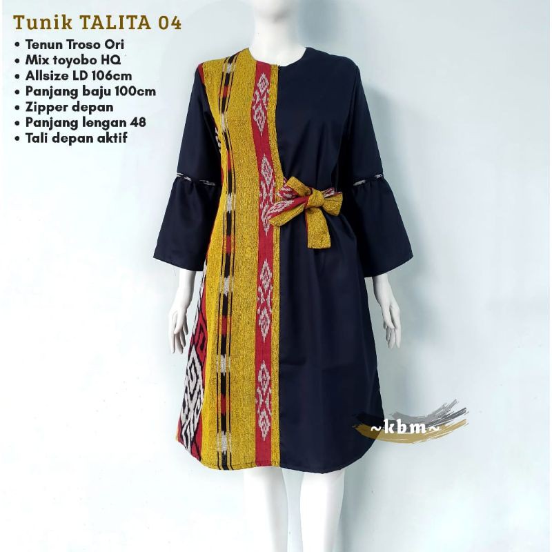 Tunik talita tenun troso mix toyobo  best