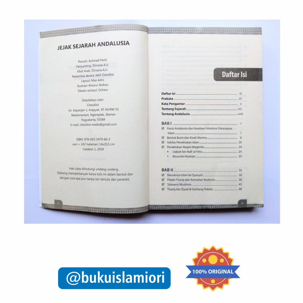 Buku Sejarah Islam Jejak Sejarah Andalusia-1