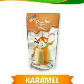 

Pudding Susu NUTRIJELL pudding jelly bubuk dengan susu rasa Caramel KARAMEL 145gr