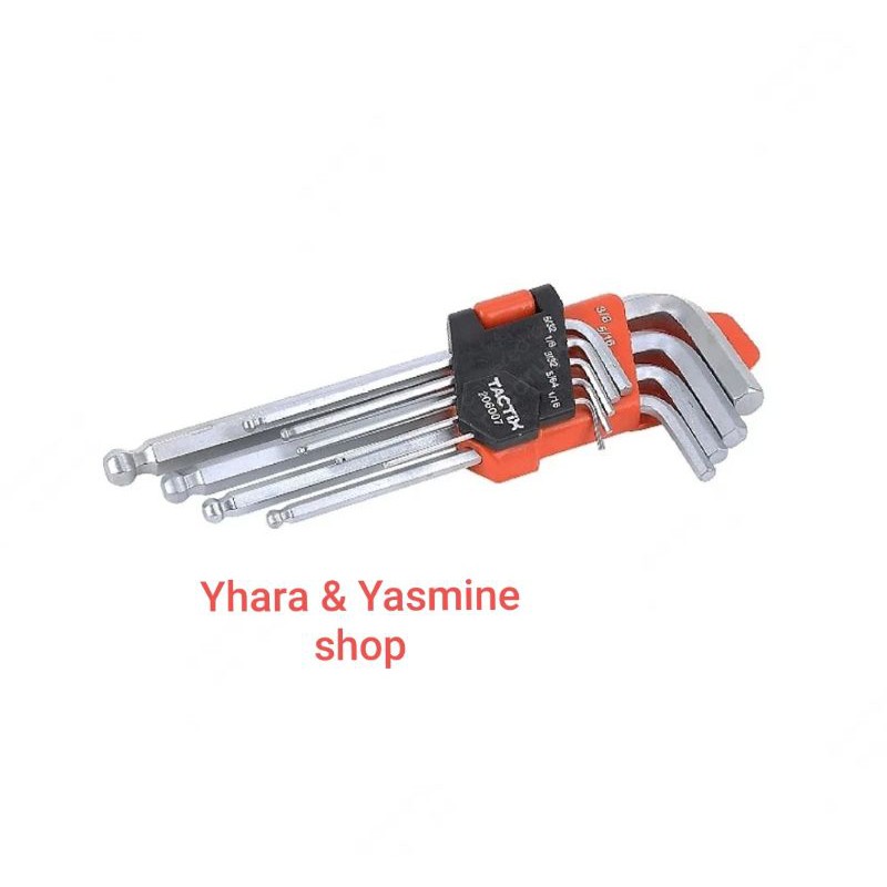 Tactix Set Kunci L 9 Pcs
