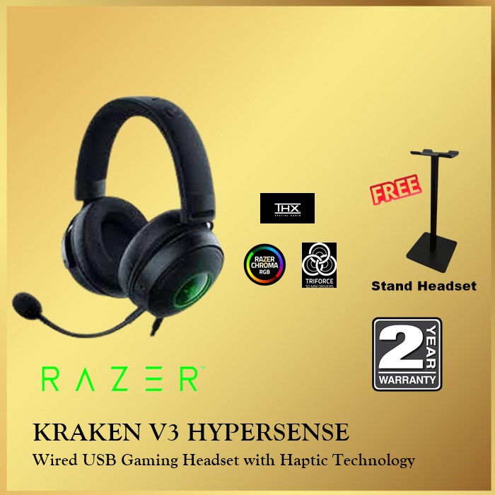 Razer Kraken V3 HyperSense RGB Gaming Headset