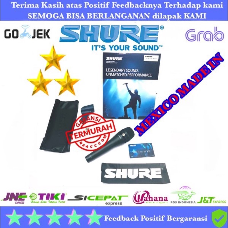 MIC KABEL SHURE KSM 8 MADE IN MEXICO