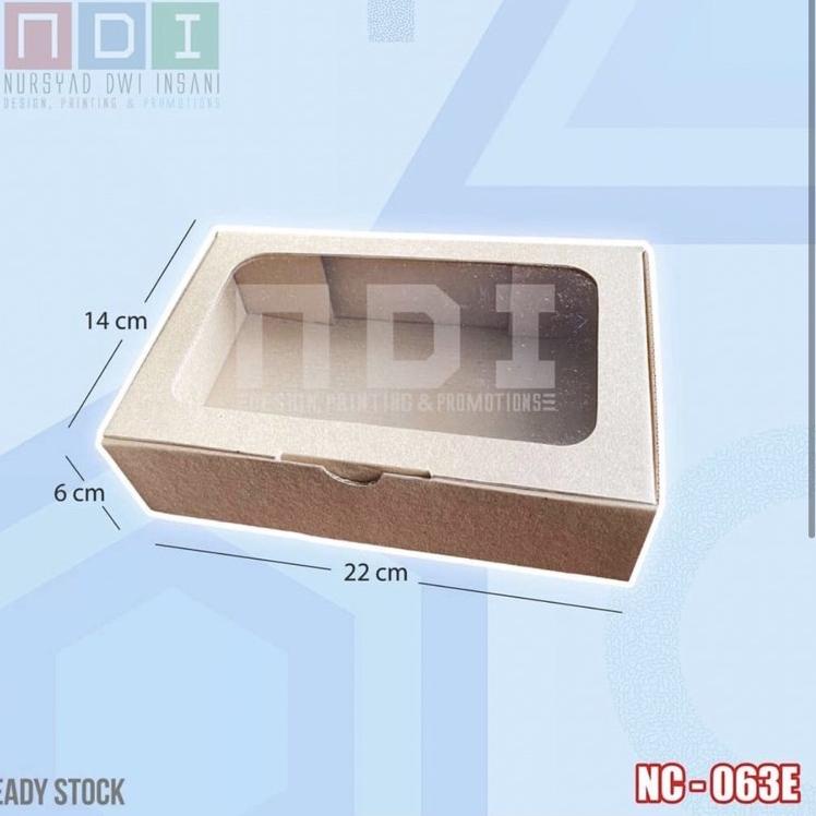 

さ DUS BOX CORRUGATED + MIKA 1 PAK (ISI 20 pcs) Uk. 22x14x6cm ㆈ