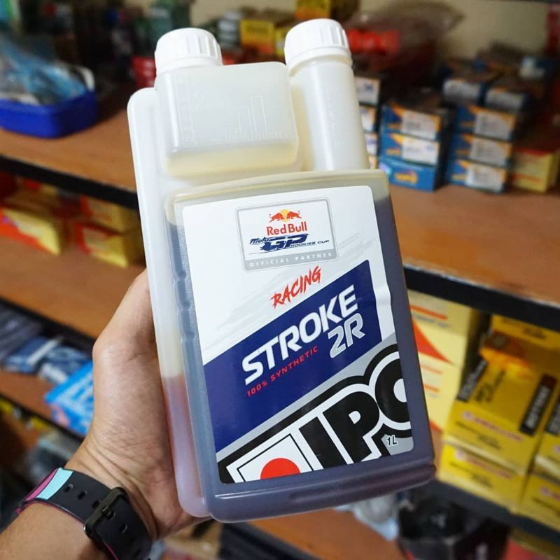 Oli Samping Vespa Ipone Stroke 2R Racing 1 Liter