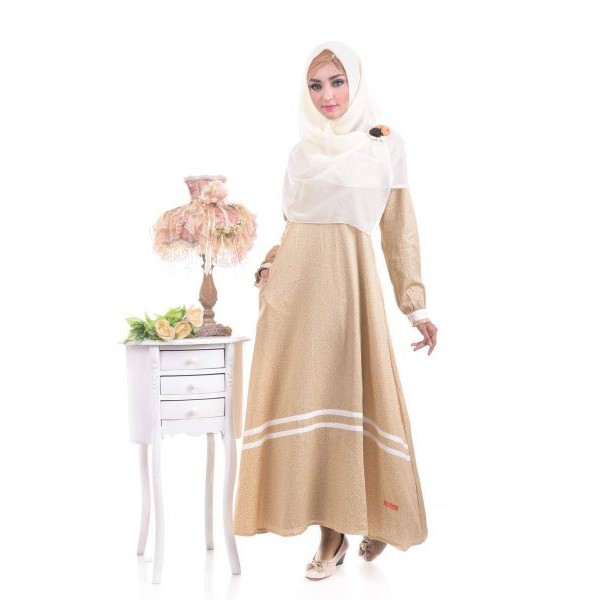 Promo Gamis Kancing Depan Busui Diskon