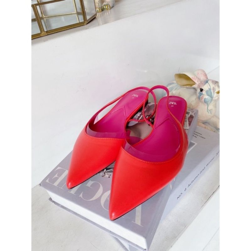 FLAT SHOES ZARA ZR 553 - SEPATU BRANDED WANITA ZARA - SEPATU TEPLEK