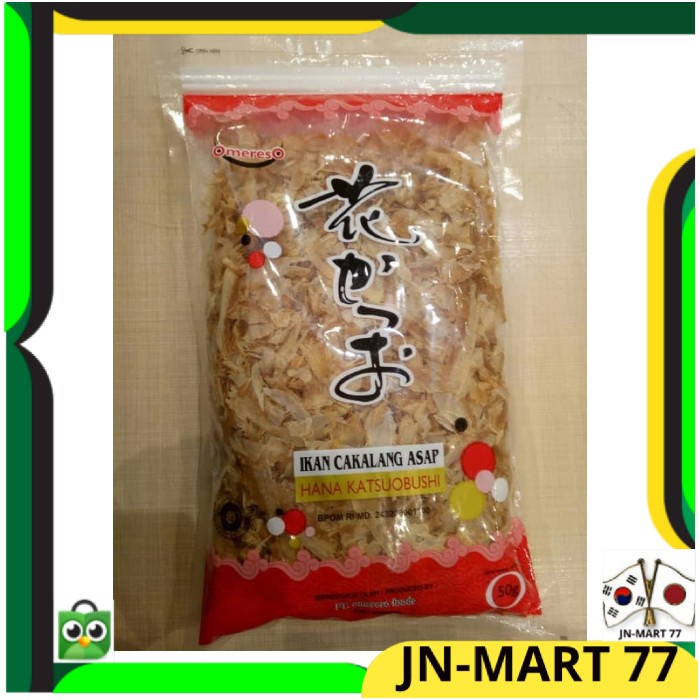 

Ikan Asap - Makanan Jepang Omeresho Hana Katsuoboshi 50 Gr-Ikan Cakalang Asap
