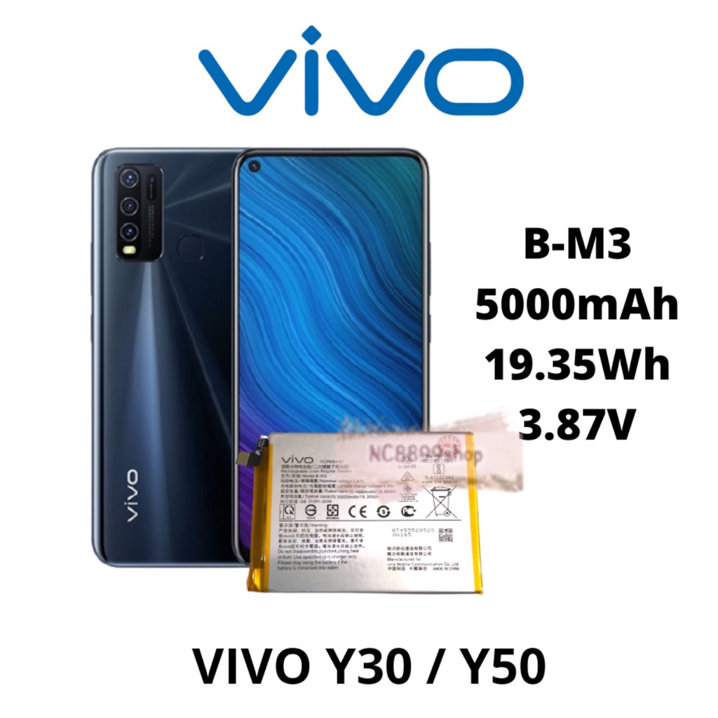 (NC) Batre Baterai Battery Original Vivo Y30 Y50 B-M3