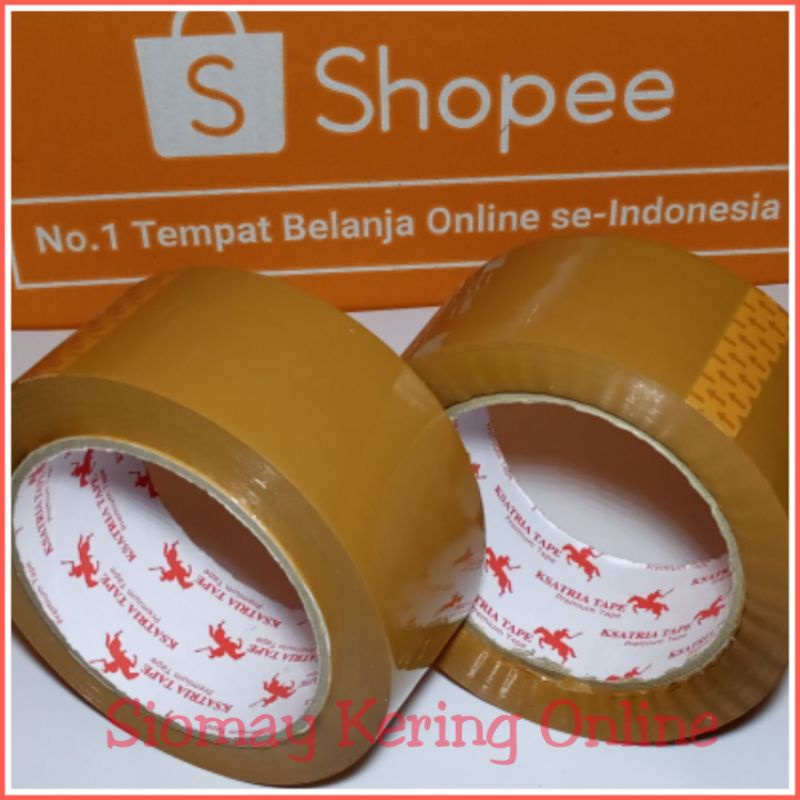 

Lakban Coklat 2 Inch 100 Yard Full