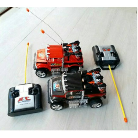 Mainan anak mobil jeeb king driver speed /rc