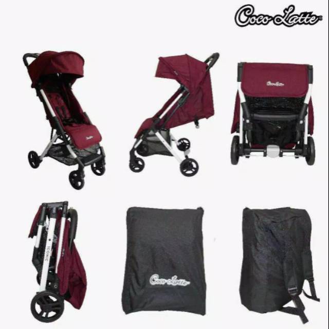stroller cabin size cocolatte iconic