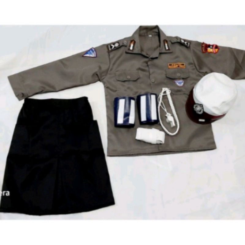 POCIL/POLISI ANAK/BAJU PROPESI ANAK TK/POCIL MURAH.