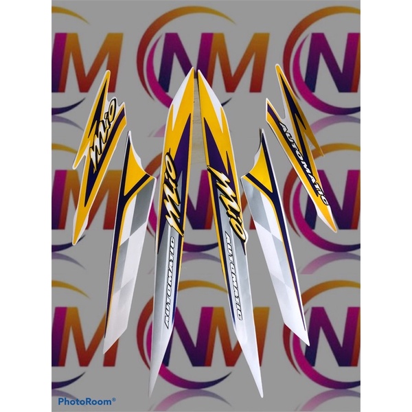 stiker striping mio sporty 2004 putih
