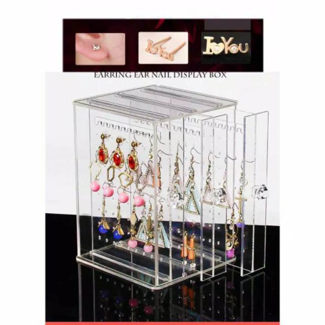 ( COD ) RAK AKSESORIS ANTING ANTI DEBU