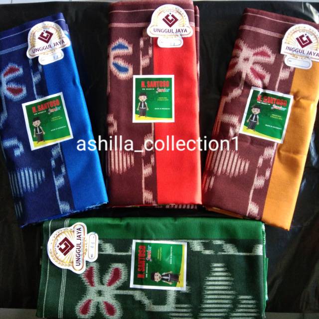 Sarung samarinda H.santoso junior/sarung anak Unggul Jaya/Sarung anak Murah