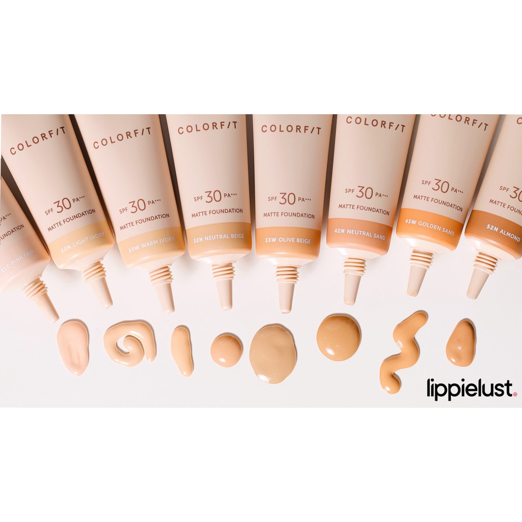 Wardah Colorfit Matte Foundation