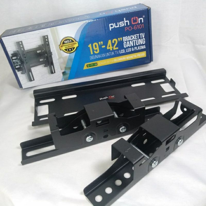 Bracket TV LED 19-42 inch PUSH ON