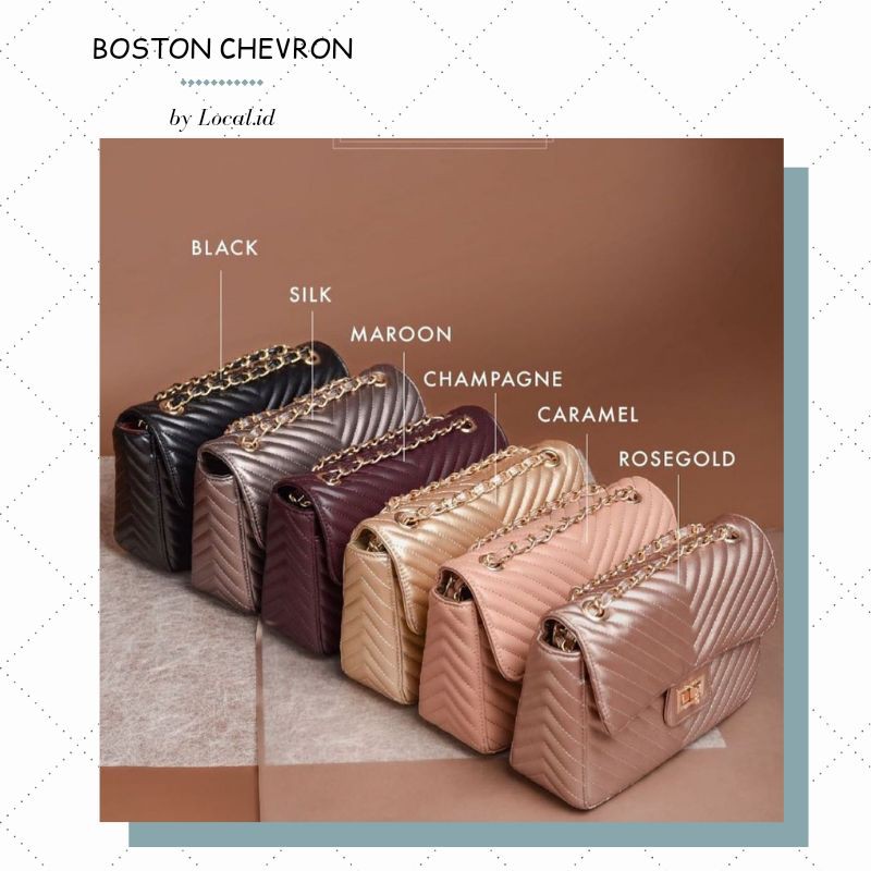 Local.id - Boston Chevron Bag