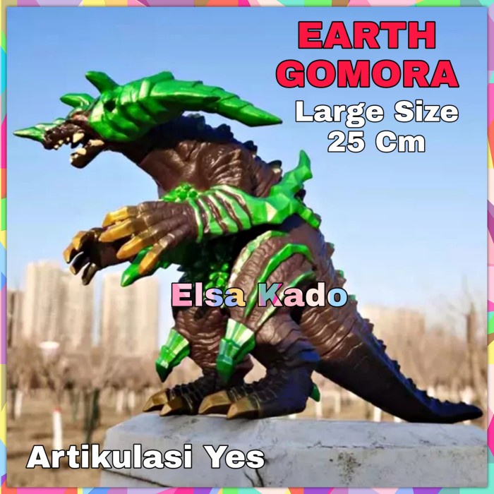 Monster Earth Gomora Ultra Kaijau Action Figure Ultraman Large Size