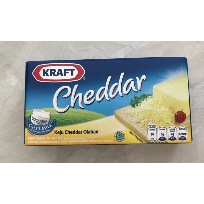 

MURAH! (1 PCS) KEJU KRAFT CHEDDAR | 200gr