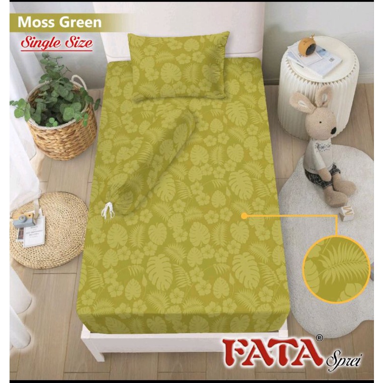 VLV Sprei FATA 120x200 warna moss green